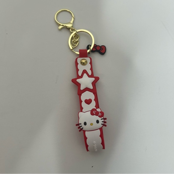 Sanrio Wristlet Keychain 3 different Characters Kuromi, Hello Kitty, Cinnamaroll - Picture 5 of 9